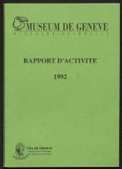 65959 Ko - 360.A.1/16 Rapport d\'activité du Muséum de Genève: originaux reliés et version imprimée (ouvre la visionneuse)